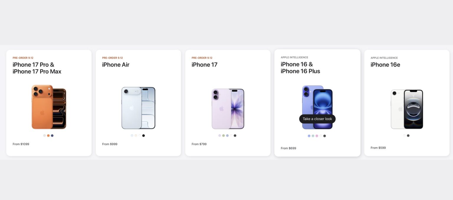 Linea Iphone Así queda el lineup del iPhone | Techcetera