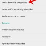 Error de servidor Google Play: Revise el inicio de sesión