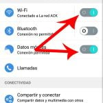 Error de servidor Google Play: Configurar la conexión wifi o de datos