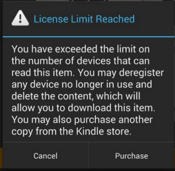 La aplicación de Kindle lo limita? No lo deja leer donde usted quiere
