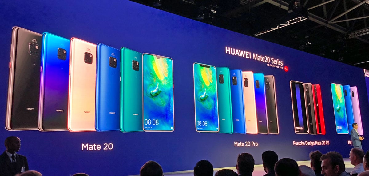 Familia de Huawei Mate 20