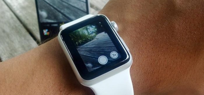 apple watch camara