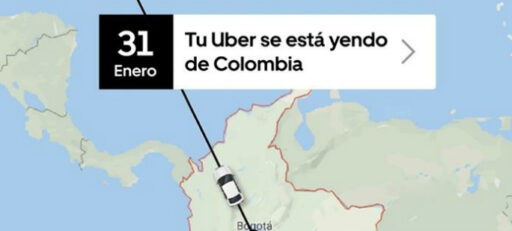 Salida de Uber de Colombia