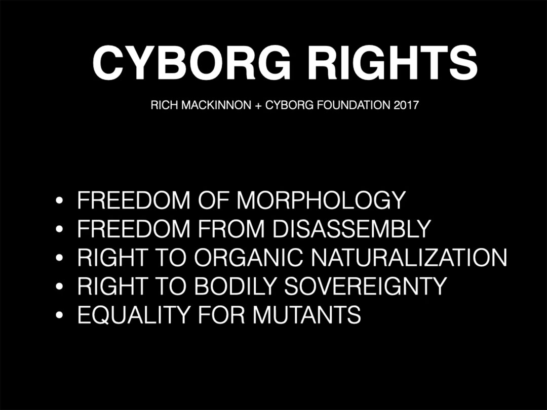 Derechos de los Cyborg