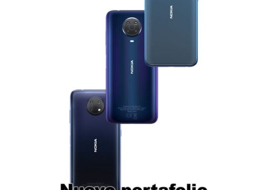 Nokia G10, G20 y X20 versión vertical