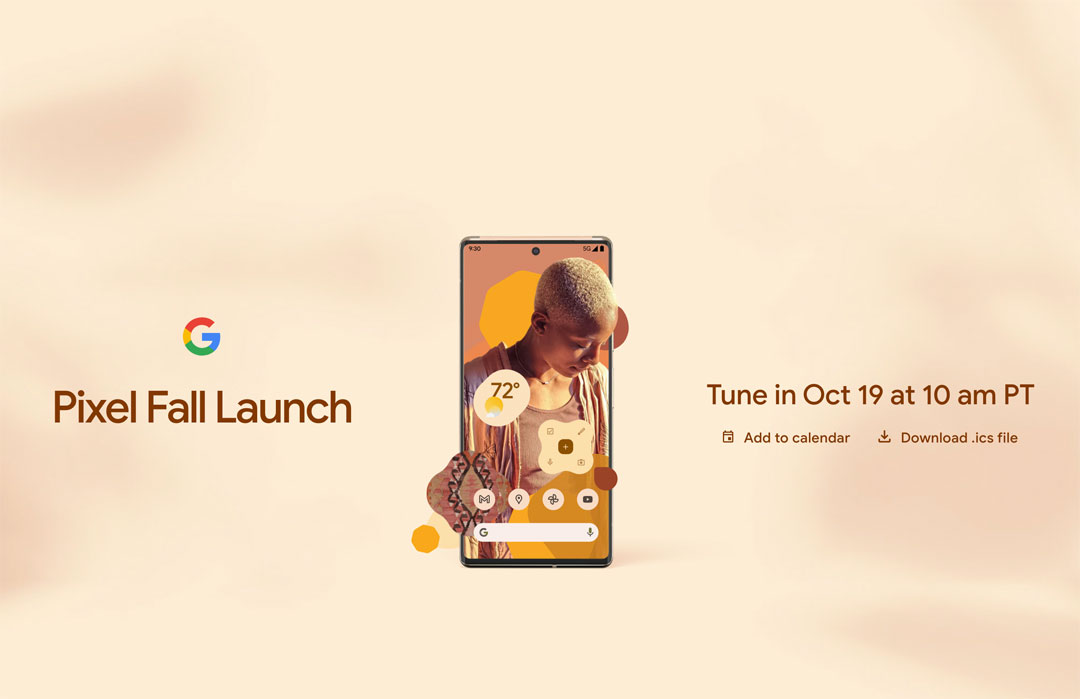 El evento de Google Pixel 6