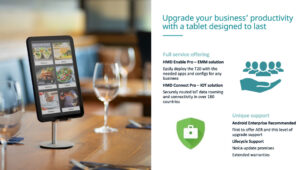 Nokia T20 con Android Enterprise Recomended