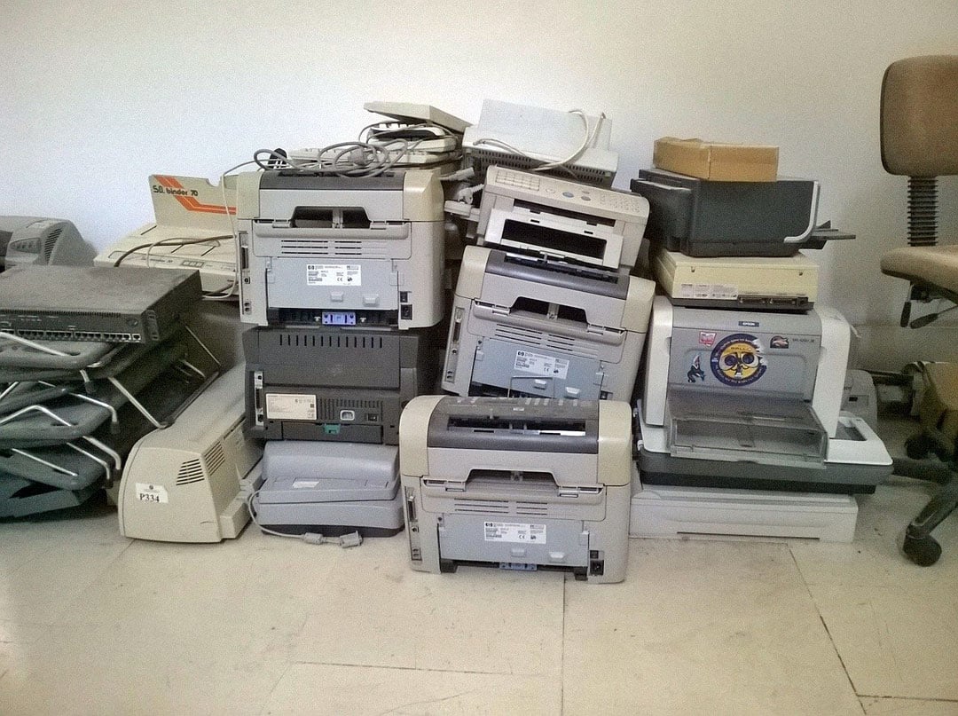 impresoras a la basura