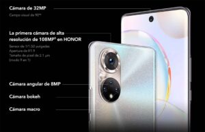 Arreglo de cámaras del Honor 50