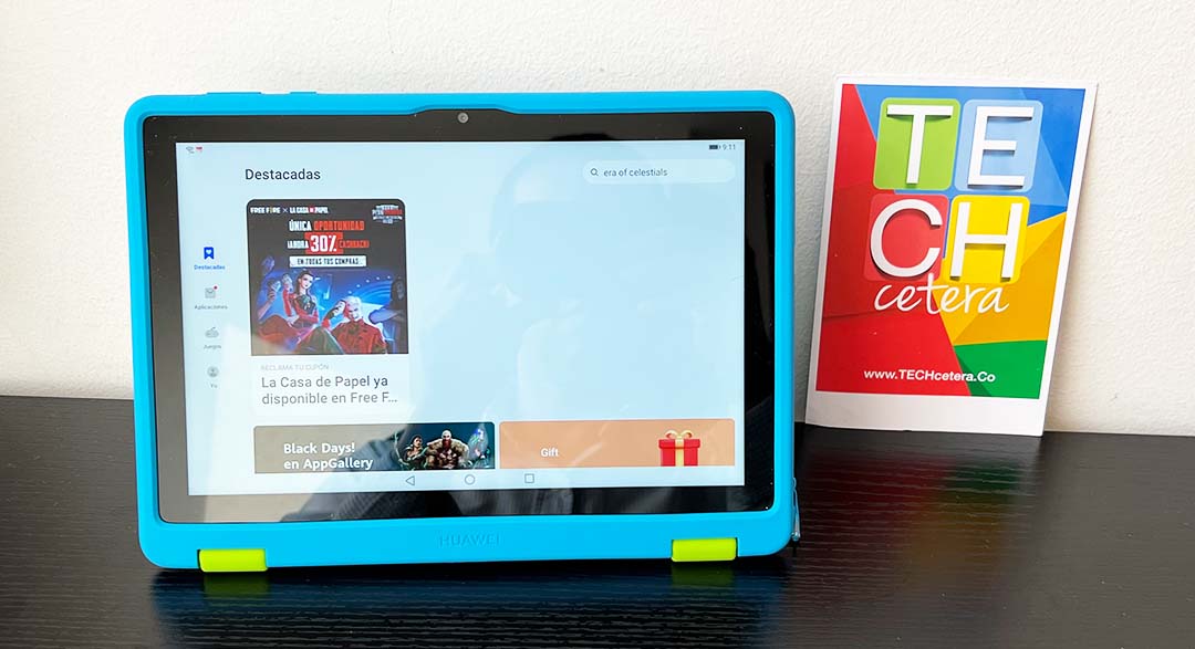 AppGallery en la Huawei MatePad T Kids