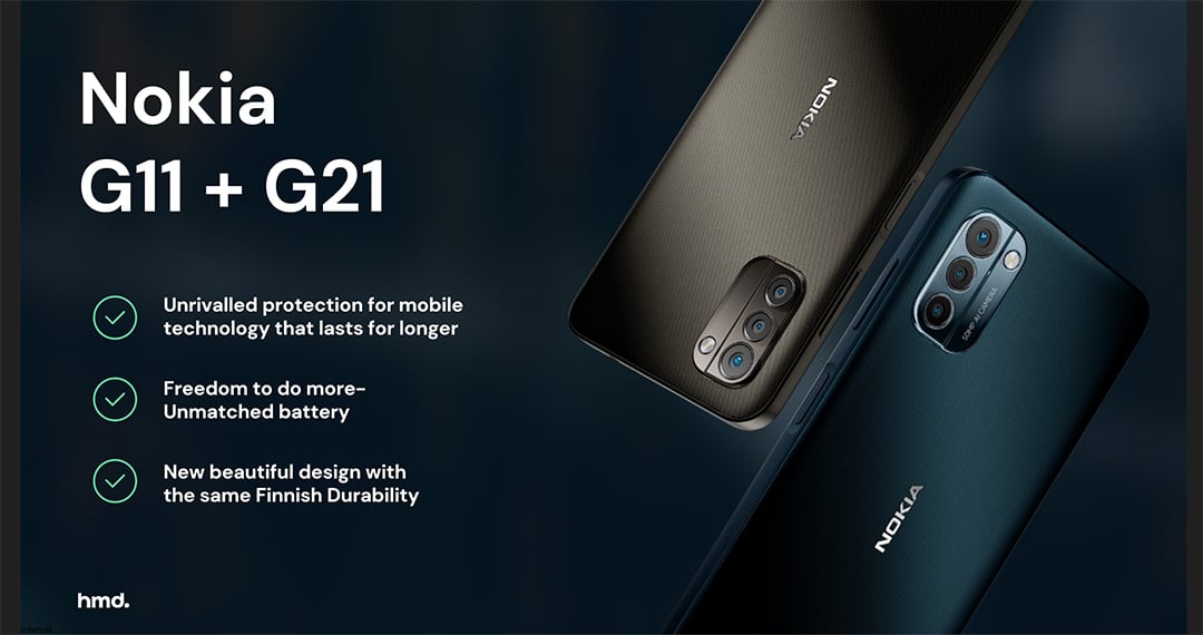 Nokia G11 y G21