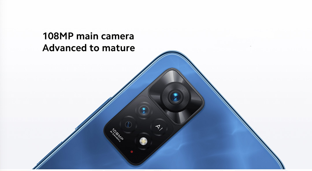 Las cámaras posteriors del Redmi Note 11 Pro
