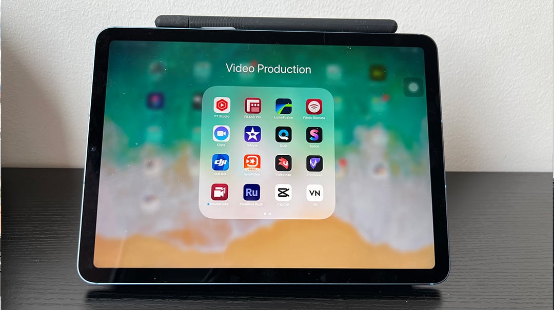 Opciones para editar video en el iPad Air de 5a generación