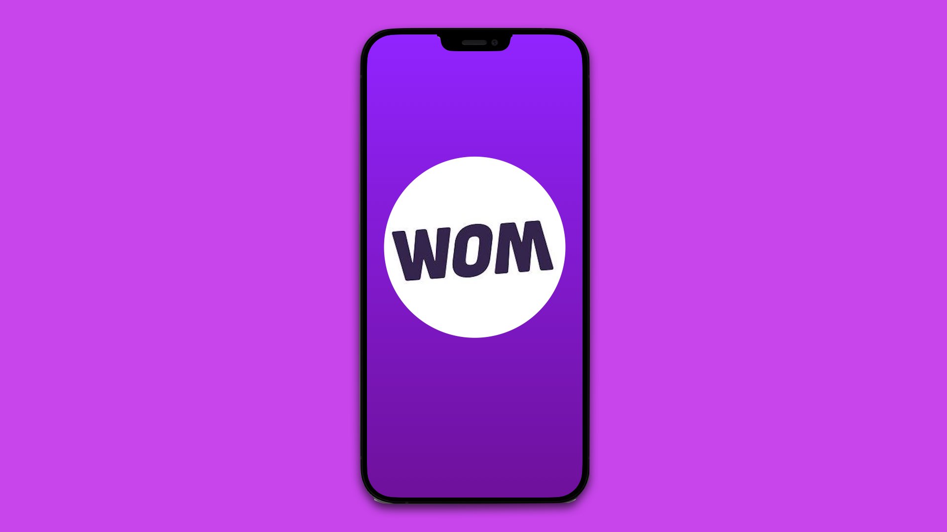 Entra en WOM y paga tu iPhone en 36 cuotas sin interés