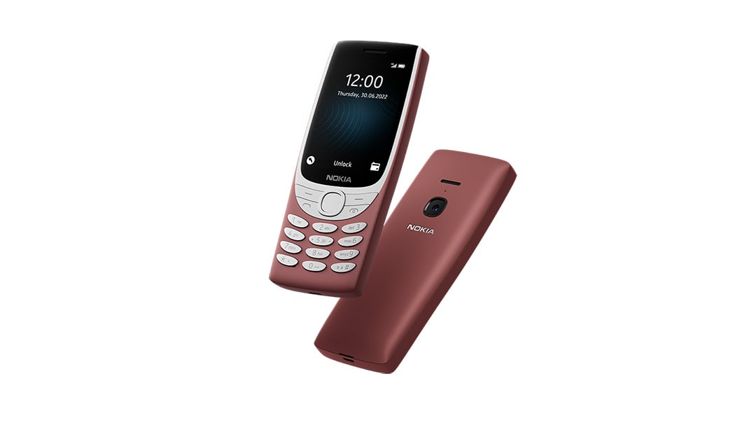 Nokia 8210 4G en color rojo