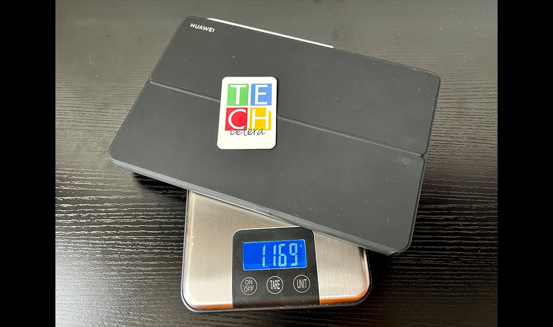 Peso de la MateBook E con accesorios