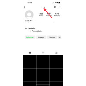 Bloquear cuentas en instagram - Paso 5