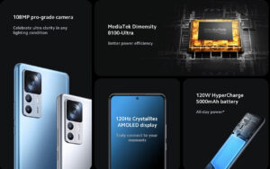 Las credenciales de Xiaomi 12T
