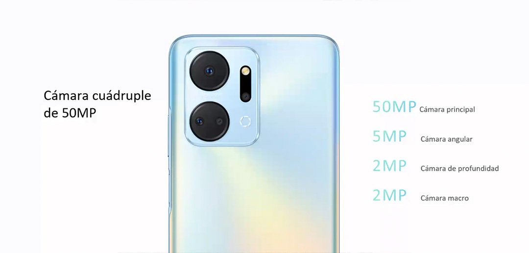 L'ensemble caméra HONOR X7a