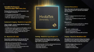 Especificaciones MediaTek Dimensity 9200