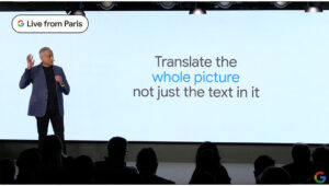 Google Lens para traducir el texto y contexto de las imágenes