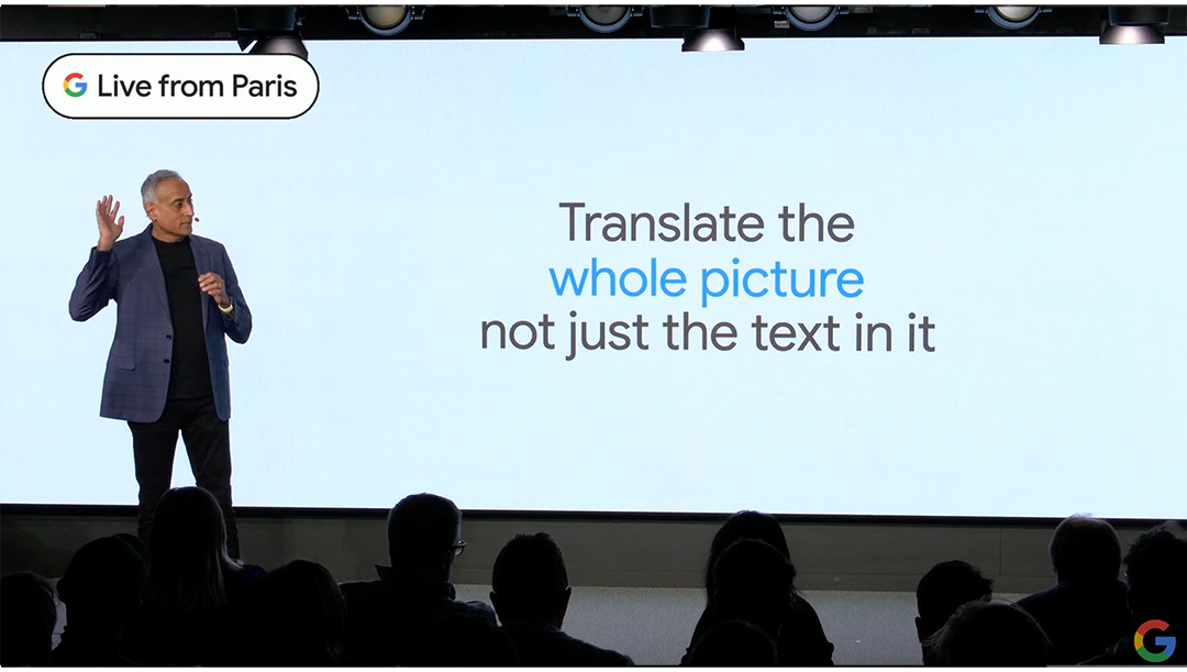 Google Lens para traducir el texto y contexto de las imágenes