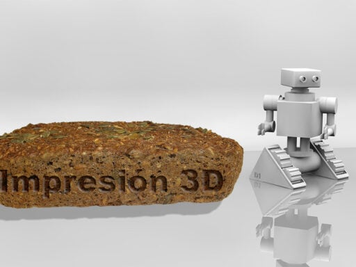 Impresión 3D en comida