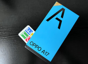 La caja del Oppo A17