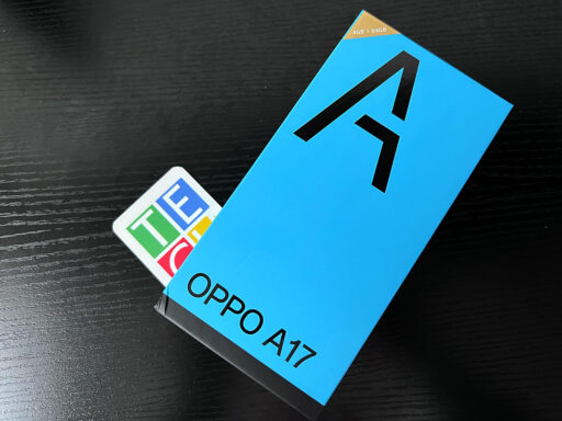 La caja del Oppo A17