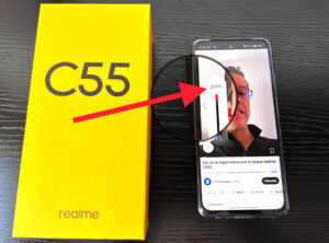 Volumen al 200% en el realme C55