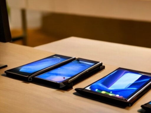 Varios smartphones plegables