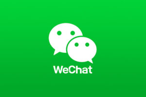 El logo de WeChat