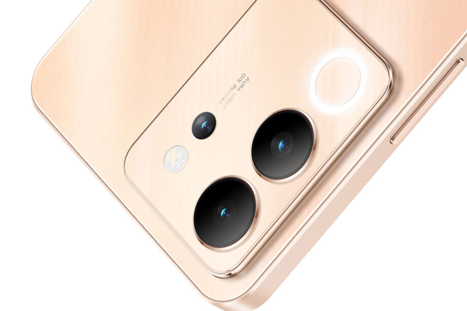 vivo v30 lite dorado rosa