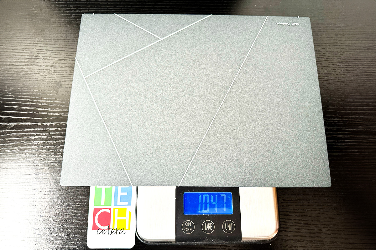 El peso de la Zenbook S 13