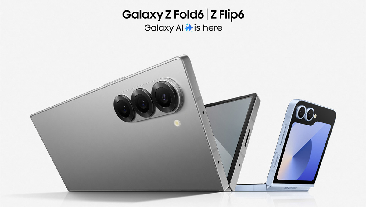 Los nuevos Galaxy Z Fold6 y Z flip6