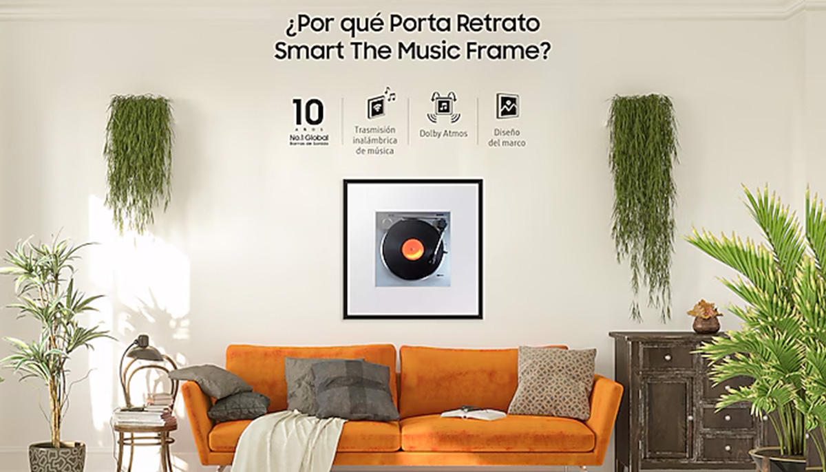 Samsung Music Frame en contexto