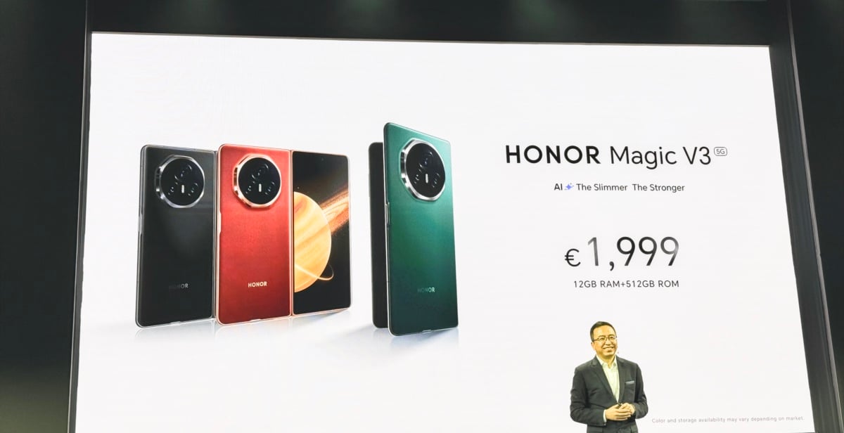 El costo sugerido del HONOR Magic V3