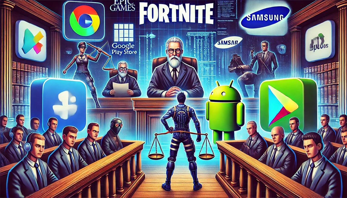 Epic demanda a Samsung y a Google