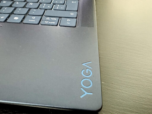 Detalle de la Yoga Slim 7x