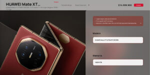 El precio del Huawei Mate XT en Colombia