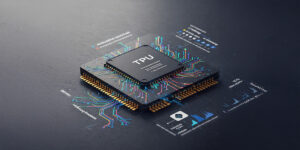 Imagen de una TPU generada por IA