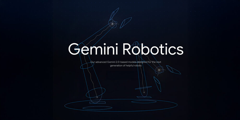 Imagen principal Gemini Robotics