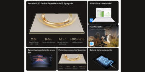 Las especificaciones de la MatePad Pro 13.2 PaperMatte Edition