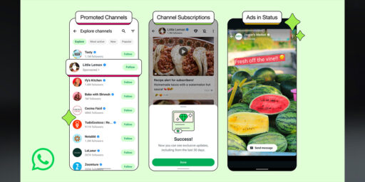 Banner de anuncios en los estados de WhatsApp