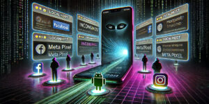 Ilustración de los sucedido con la privacidad y el Meta Pixel