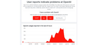 Reportes de Down detector