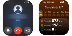 Algunas funciones del Watch Fit 4 Pro