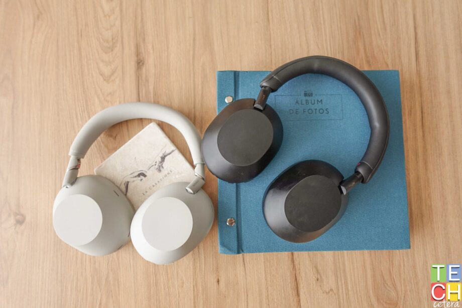 A la izquierda los Sony wh-1000xm6, a la derecha, los wh-1000xm5