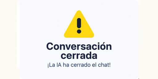 Conversación cerrada por la IA