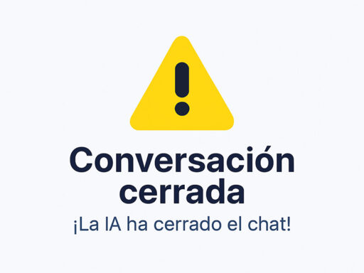 Conversación cerrada por la IA